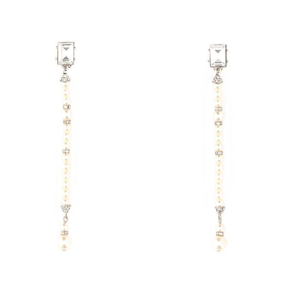ALESSANDRA RICH Accessories - Alessandra Rich Women Embellished Metal Earrings